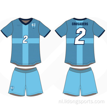 Volledige kleurstof sublimatie voetbalshirt gemaakt voetbaljerseys